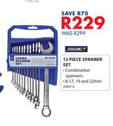 TopLine 12 Piece Spanner Set AS8313