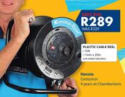 Kosmo Reel Plastic Cable Reel EXR-6ABMP10BK2DERS