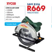 Ryobi Circular Saw HCS 1250