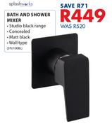 Splashworks Bath And Shower Mixer STU100BL