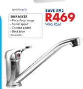 Splashworks Sink Mixer PSC4LDECK