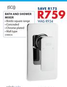 Isca Bath And Shower Mixer 