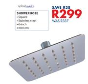 Splashworks Shower Rose