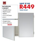 Bathroom Cabinet Double Door-515 x 415mm