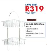 Corner Bathroom Rack