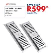 Shower Channel 250mm