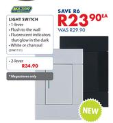 Major Tech Light Switch 2 Lever