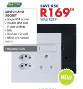 Major Tech Switch & Socket-Each