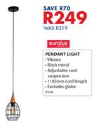 Eurolux Pendant Light