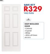 Swartland Deep Moulded Door-2032 x 813mm