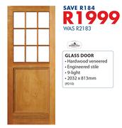 Swartland Glass Door-2032 x 813mm
