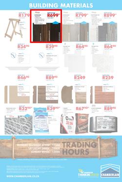 Chamberlains : Easter Savings (23 March - 13 April 2020), page 16
