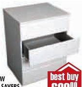 4 Draw Space Savers-730mm(h)x535mm(w)x450mm(d)