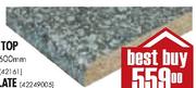 Postform Top-3530x600mm
