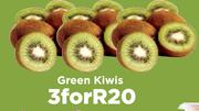 Green Kiwis-For 3