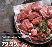 Bulk Stewing Beef Potjiekos-Per Kg