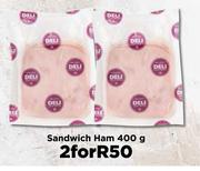Sandwich Ham-For 2 x 400g
