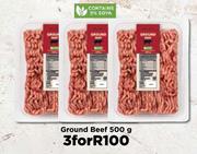 Ground Beef-For 3 x 500g