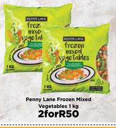 Penny Lane Frozen Mixed Vegetables-For 2 x 1Kg