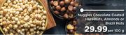Nuggles Chocolate Coated Hazelnuts, Almonds Or Brazil Nuts-Per 100g