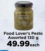 Food Lover's Pesto Assorted-130g Each
