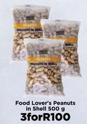 Food Lover's Peanuts In Shell-For 3 x 500g