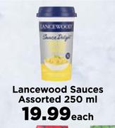 Lancewood Sauces Assorted-250ml Each