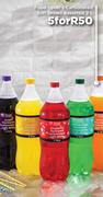 Food Lover's Carbonated Soft Drinks Assorted-For 5 x 2L