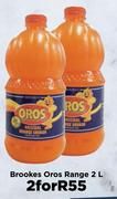 Brookes Oros Range-For 2 x 2L