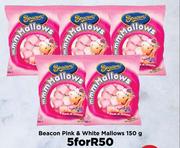 Beacon Pink & White Mallows-For 5 x 150g