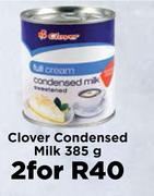 Clover Condensed Milk-For 2 x 385g