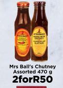 Mrs Ball's Chutney Assorted-For 2 x 470g