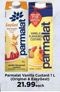 Parmalat Vanilla Custard (Original & EasyGest)-1L Each