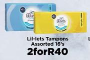 Lil-Lets Tampons Assorted-For 2 x 16's