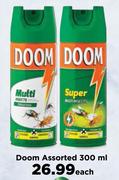 Doom Assorted-300ml Each