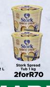 Stork Spread Tub-For 2 x 1Kg