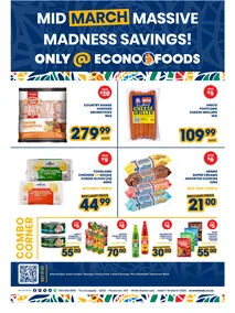 Econo Foods Western Cape : Mid March Massive Savings (07 March - 16 March 2025)