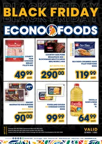 Econo Foods Gauteng : Black Friday (22 November - 01 December 2024)