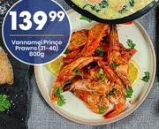 Vannamei Prince Prawns (31-40)-800g