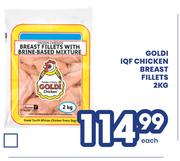Goldi IQF Chicken Breast Fillets-2Kg Each