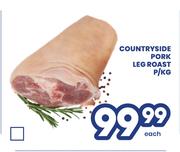 Countryside Pork Leg Roast-Per Kg