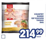 Country Range IQF Chicken Thighs-5Kg Each