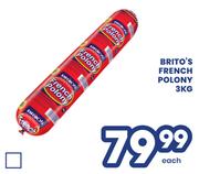 Brito's French Polony-3Kg