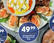 Omega Sliced Smoked Trout-80g