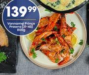 Vannamei Prince Prawns (31-40)-800g