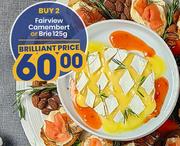 Fairview Camembert Or Brie-For 2 x 125g