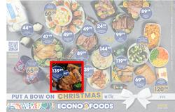 Econo Foods Inland : Christmas (24 November - 25 December 2023), page 1
