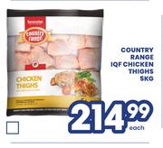 Country Range IQF Chicken Thighs-5Kg Each