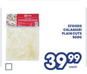 Efoods Calamari Plain Cuts-500g