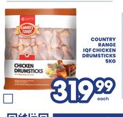 Country Range IQF Chicken Drumsticks-5Kg Each